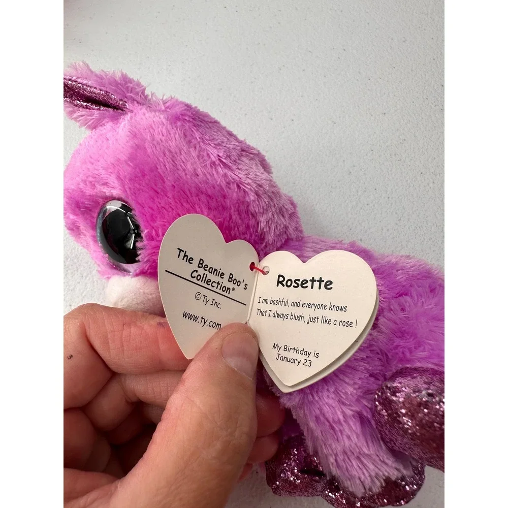 Ty Beanie Boos Plush Fantasia Yips Rosette Unicorn Chihuahua 6in Lot 3 Kids Toy